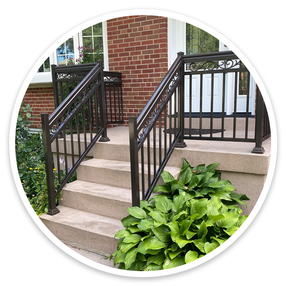 aluminum railing