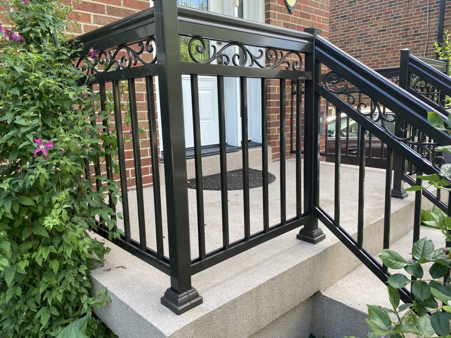 front porch railing