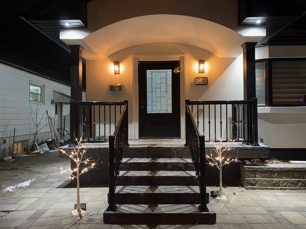 front porch railings